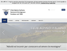 Tablet Screenshot of caiarzignano.info